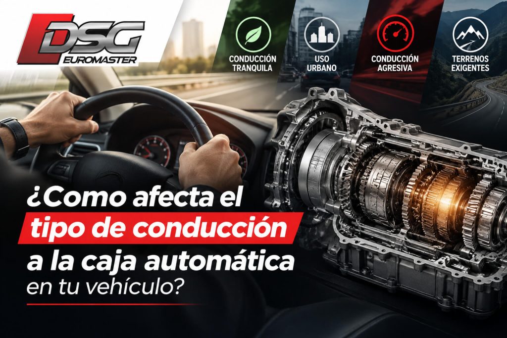 ¿Como afecta el tipo de conducción a la caja automática en tu vehículo?