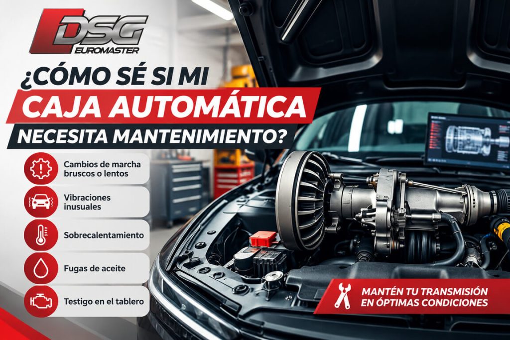 Cómo sé si mi caja automática necesita mantenimiento