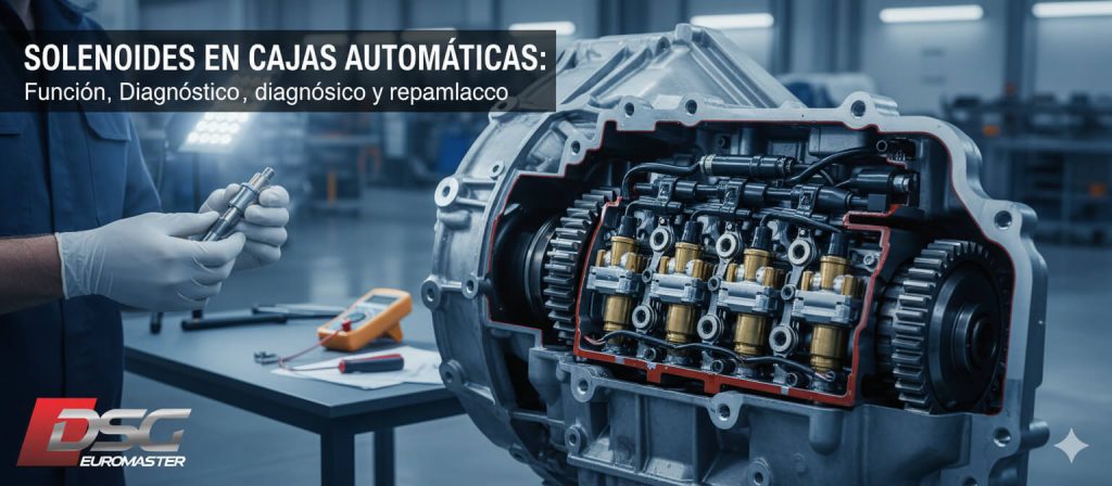Solenoides en cajas automáticas: función, diagnóstico y reemplazo