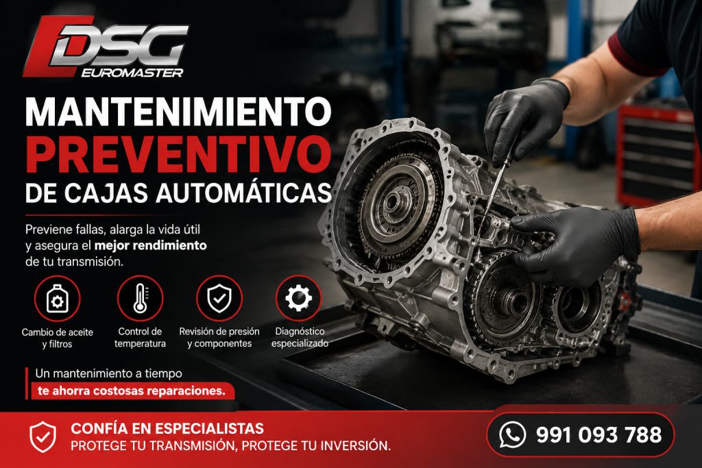 Mantenimiento preventivo de cajas automáticas